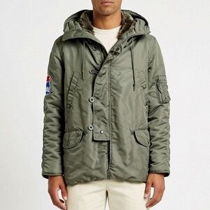 Vintage Alpha Industries N-3B Parka Extreme Military Jacket